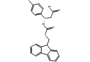 FMOC-(S)-ß-(p-methylphenyl)alanine structure, CAS 479064-99-8