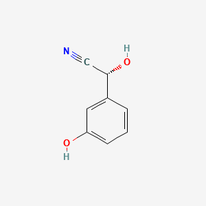 (R)-(+)-3-Hydroxymandelonitrile structure, CAS 10049-64-6