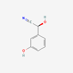 (S)-3-Hydroxymandelonitrile structure, CAS 125781-60-4