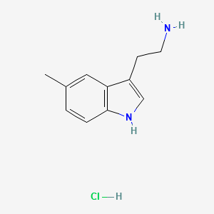 5-Methtyltryptaminehydrochloride structure, CAS 55795-89-6