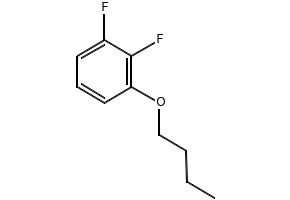 1-Butoxy-2,3-Difluorobenzene structure, CAS 136239-66-2
