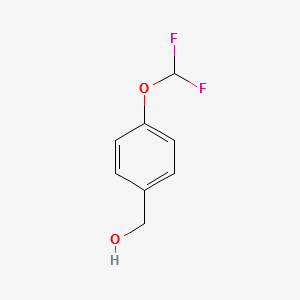 4-(Difluoromethoxy)BenzylAlcohol structure, CAS 170924-50-2