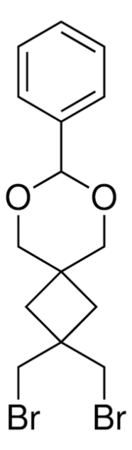 diethyl7-phenyl-6,8-dioxaspiro[3.5]nonane-2,2-dicarboxylate structure, CAS 142733-60-6