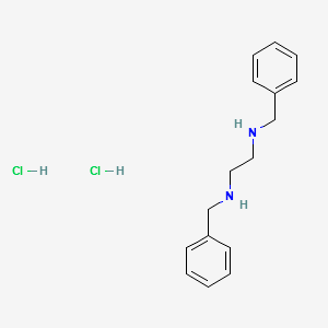 N1,N2-dibenzylethane-diamine-dihydrochloride structure, CAS 173259-79-5