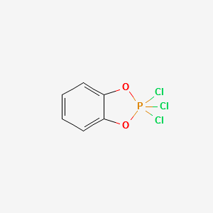 Trichloro(o-Phenylenedioxy)phosphorane structure, CAS 2007-97-8