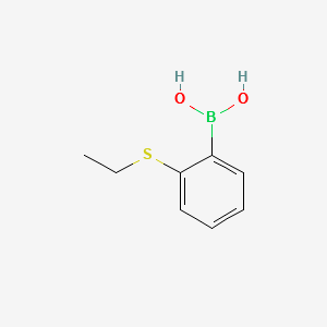 2-Ethylthiophenylboronicacid structure, CAS 362045-33-8