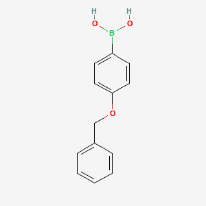 4-Benzyloxyphenylboronicacid structure, CAS 146631-00-7