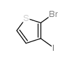 2-BROMO-3-IODOTHIOPHENE structure, CAS 24287-92-1