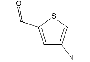 4-Iodo-2-thiophenecarbaldehyde structure, CAS 18812-38-9