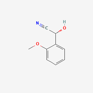 (R)-2-Methoxymandelonitrile structure, CAS 121985-99-7