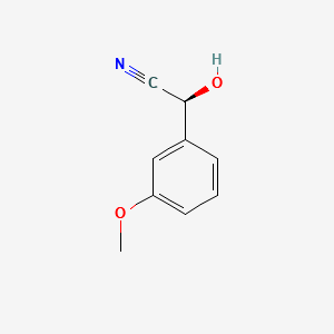 (S)-3-Methoxymandelonitrile structure, CAS 105307-09-3