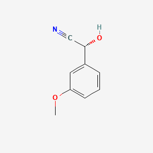 (R)-(+)-3-Methoxymandelonitrile structure, CAS 10049-65-7
