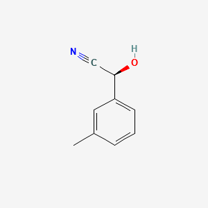(S)-3-Methylmandelonitrile structure, CAS 105367-21-3