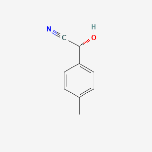 (R)-(+)-4-Methylmandelonitrile structure, CAS 10017-04-6
