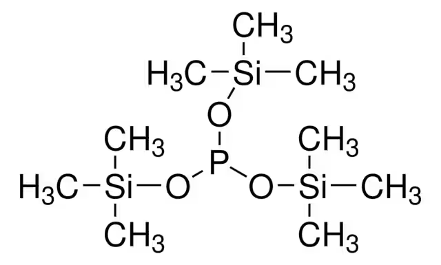 Tris(trimethylsilyl)phosphite structure, CAS 1795-31-9