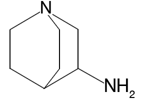 (S)-quinuclidin-3-aminehydrochloride structure, CAS 37661-30-4