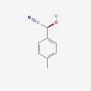 (S)-(-)-4-Methylmandelonitrile structure, CAS 105452-15-1