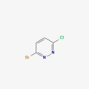 3-Bromo-6-chloropyridazine structure, CAS 89089-18-9