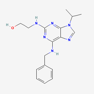 N9-ISOPROPYL-OLOMOUCINE structure, CAS 158982-15-1