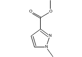 methyl1-methyl-1H-pyrazole-3-carboxylate structure, CAS 17827-61-1