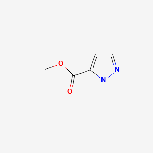 methyl1-methyl-1H-pyrazole-5-carboxylate structure, CAS 17827-60-0