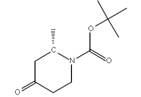 (S)-tert-Butyl2-methyl-4-oxopiperidine-1-carboxylate structure, CAS 790667-49-1