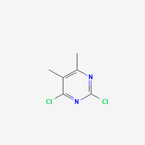 2,4-dichloro-5,6-dimethylpyrimidine structure, CAS 1780-32-1