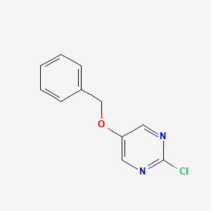 5-(Benzyloxy)-2-chloropyrimidine structure, CAS 138274-14-3