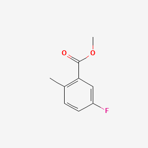 methyl2-methyl-5-fluorobenzoate structure, CAS 175278-29-2