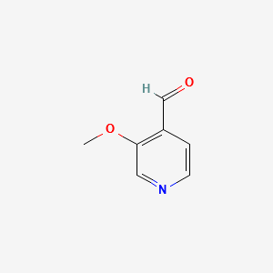 3-Methoxyisonicotinaldehyde structure, CAS 1849-52-1