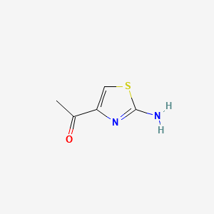 1-(2-amino-1,3-thiazol-4-yl)ethanone structure, CAS 101258-16-6