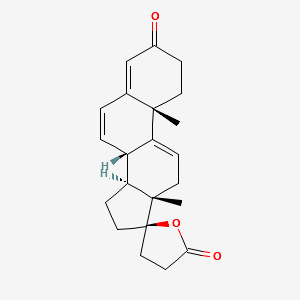 Delta-9,10-canrenone structure, CAS 95716-71-5