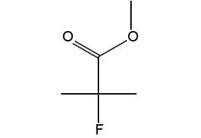 Methyl2-Fluoroisobutyrate structure, CAS 338-76-1