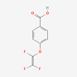 Benzoicacid,4-[(1,2,2-trifluoroethenyl)oxy] structure, CAS 134151-66-9