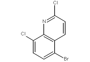 2,8-dichloroquinoline structure, CAS 4470-83-1