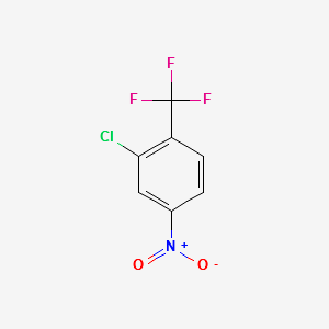 2-Chloro-4-nitrobenzotrifluoride structure, CAS 151504-80-2