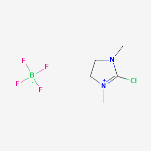 CIB2-Chloro-1,3-dimethylimidazolidiniumtetrafluoroborate structure, CAS 153433-26-2