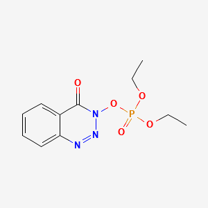 DEPBT3-(Diethoxyphosphoryloxy)-1,2,3-benzotriazin-4(3H)-one structure, CAS 165534-43-0