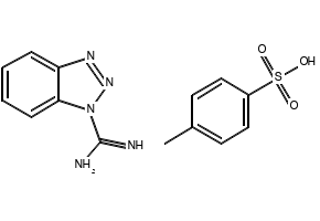 BCATBenzotriazole-1-CarboxamidiniumTosylate structure, CAS 163853-10-9