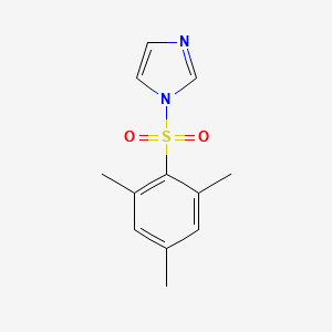 1-(2-Mesitylenesulfonyl)imidazole structure, CAS 50257-39-1
