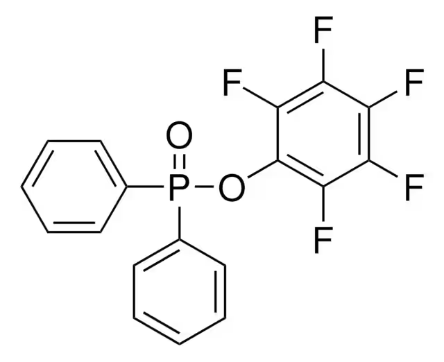 Pentafluorophenyldiphenylphosphinate structure, CAS 138687-69-1