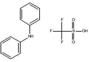 DPATDiphenylammoniumTrifluoromethanesulfonate structure, CAS 164411-06-7