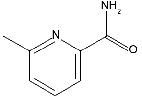 2-Pyridinecarboxamide,6-methyl- structure, CAS 63668-37-1