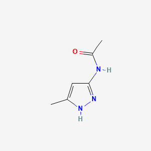 N-(4-(pyrrolidin-1-yl)phenyl)acetamide structure, CAS 83725-05-7