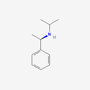 N-(1-phenylethyl)propan-2-amine structure, CAS 19302-16-0