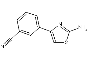 3-(2-methylpyrimidin-4-yl)benzonitrile structure, CAS 879072-98-7
