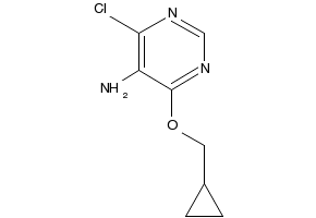 4-chloro-6-(cyclopropylmethoxy)pyrimidine structure, CAS 1249603-83-5