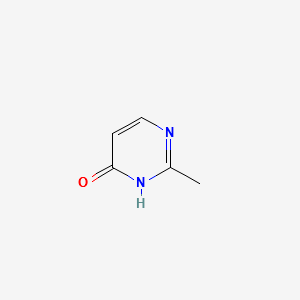 2-methylpyrimidin-4-ol structure, CAS 67383-35-1