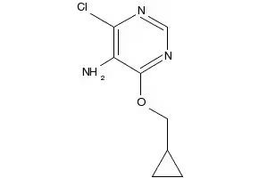 4-(cyclopropylmethoxy)pyrimidine structure, CAS 1245644-83-0