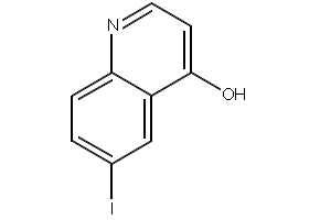 6-iodoquinolin-4-ol structure, CAS 342617-07-6